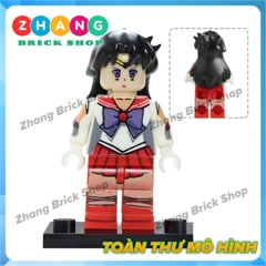 Xếp hình Sailor Moon Thủy thủ mặt trăng Tuxedo Lego Minifigures POGO PG8156