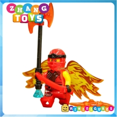 Đồ chơi xếp hình Ninjago chúa tể bầu trời Zay - Zane - Kai - Cole - Lloyd - Nya Minifigures QG670