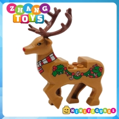 Đồ chơi xếp hình mô hình tuần lộc giáng sinh của ông già Noel Merry Christmas Minifigures Xinh XH1784