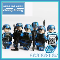 Đồ chơi Xếp hình lực lượng Thủy Quân lục chiến Navy Military Lego Minifigures Tbstoys Tbs53-58