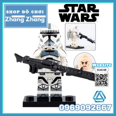 Xếp hình Star Wars Regiment - Wolf Pack - Commander Thorne - Camino Guard - Purgatory - Horn Lego Minifigures KT1043