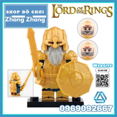Đồ chơi xếp hình tộc chiến binh người lùn Mountain Dwarf trong The lord of the ring Minifigures Koruit KT1054