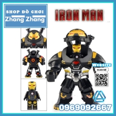 [9.8 cm] Xếp hình Hulkbuster Warmachine tặng kèm Iron man Người sắt trong Avengers Lego Minifigures Xinh Xh1160