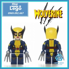 Xếp hình Nữ người sói Wolverine Laura Kinney trong The Savage Clone - X-23 Lego Minifigures Kopf KF432