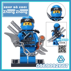 Xếp hình Ninjago Master Spinjitzu Harumi Samurai X Lego Minifigures LELE A001-008