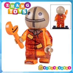 Xếp hình Jack Torrance Chainsaw Killer - Jason - Sam Elvira Twisty the Clown Pyramid Head Nurse Lego Minifigures WM6101