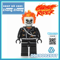 Xếp hình Ghost Rider Ma tốc độ siêu ngầu siêu rẻ hot 2019 Lego Minifigures WM298 DA030