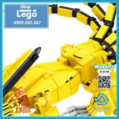 Xếp hình 429 hình Cửu Vĩ hồ Kyuubi hay Kurama trong Naruto Lego Minifigures PRCK 69631