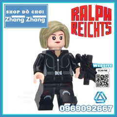 Xếp hình Wreck-it-Ralph gồm Tamora Jean Calhoun - Fix-it-Felix - Vanellope von Schweetz Lego Minifigures MG9007