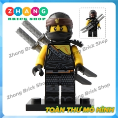 Xếp hình Ninjago Skylor - Jay - Jet Jack - Kai - Zane- Skullbreaker- Muzzle - Cole Lego Minifigures Lele A017 024