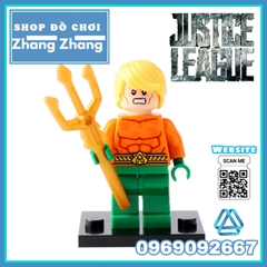 Xếp hình Aquaman Mr Fantastic Catwoman Joker Nick Fury Human Torch Wonder Woman DC Comics Lego Minifigures Xinh 051 059