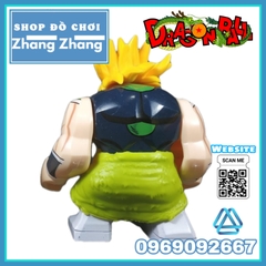 Xếp hình Broly SSJ2 Siêu saiyan cấp 2 trong Songoku Dragon Ball Z Bigfig Lego Minifigures Kopf Kf6073 Kf748