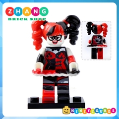Mô hình nhân vật batman Bruce Alfred Pennyworth Barbara James Gordon Harley Quinn Riddler Penguin POGO PG8045 Zhang Brick