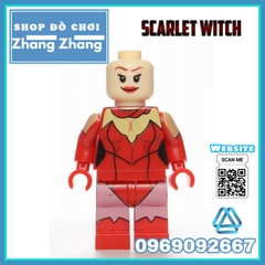 Xếp hình Scarlet Witch Comics Classic Lego Minifigures Wm6024 wm463