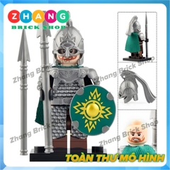 Xếp hình The Lord of the Rings chiến binh Rohan trong chúa tể những chiếc nhẫn Lego Minifigures Koruit KT1046