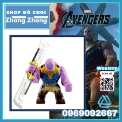 Xếp hình Thanos Endgame + Song đao mới nhất 2019 Lego Minifigures Xinh Xh1259