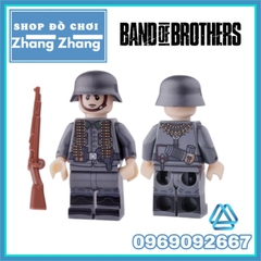Đồ chơi xếp hình lính phát xít Đức trong thế chiến II Band of Brothers Minifigures JG001 004