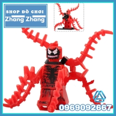Xếp hình Spider-Man Deadpool Domino Venom Cable Warhead Negasonic siêu anh hùng Marvel Lego Minifigures Xinh x0166