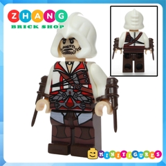 Đồ chơi xếp hình Assassin creed gồm Kenway Firenze Dorian Firenze Cormac Dorian Minifigures POGO PG8020