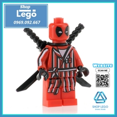 Xếp hình Batman - Vixen - Joker - Hamburglar Dormammu Captain Avalon Deadpool Spider-Man Lego Minifigures POGO PG8084