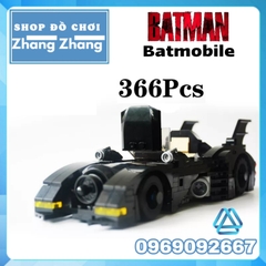 [366 hình] Xếp hình Batman siêu xe Batmobile phiên bản Limited Edition Lego Minifigures 8228