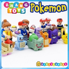 Xếp hình dành cho các bé tặng kèm bóng và pokemon theo mẫu Lego Minifigures SY620