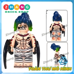 Đồ chơi xếp hình Demon Slayer trong Kimetsu no Yaiba thanh gươm diệt quỷ Minifigures KOPF KF6163
