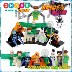[44 hình] Xếp hình Dortor Octopus Spider-Man : Homecoming Lego Minifigures Xinh Xh325 x0123