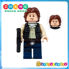 Xếp hình Star Wars Han Solo Palpatine Chirrut Imwe Obi-Wan Kenobi Darth Malgus Krennic Leia Lego Minifigures Pogo PG8024