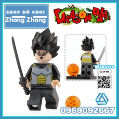 Xếp hình Dragon Ball Gohan - Bardock - Broly - Goku Vegeta Lego Minifigures WM6032