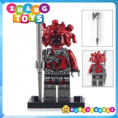Xếp hình Ninjago Villains Samurai X , Krux, The Wei Snake , Vermin Lego Minifigures Xinh X0155