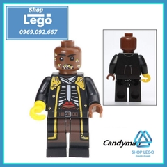 Xếp hình tên sát nhân Candyman trong phim kinh dị không nhớ tên Lego Minifigures Kopf KF216