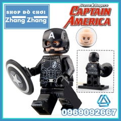 Xếp hình Captain America tuyển tập mới nhất Lego Minifigures Koruit KT1031