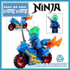 Xếp hình Ninjago Jay - Zane - Kai - Lloyd - Nya - Cole - Ice Emperor - General Vex Lego Minifigures PRCK 61015
