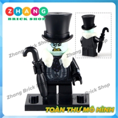 Xếp hình Batman Barbara và Poison Ivy Joker Catwoman - Aaron Cash - Penguin - Riddler Lego Minifigures Pogo PG8041