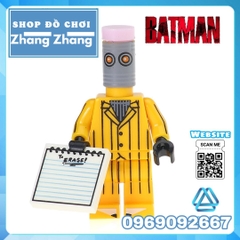 Xếp hình Batman - Barbara Gordon
- Two-Face - Robin - The Eraser - Calculator
- Spider-Man  Lego Minifigures POGO PG8052