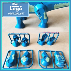 [35cm] Xếp hình Khủng long cổ dài Brachiosaurus trong công viên kỷ Jura Jurassic Park Lego Minifigures Kopf KF826