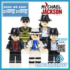 Đồ chơi xếp hình ngôi sao nhạc pop Michael Jackson Minifigures Kopf KF6047
