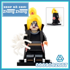 Xếp hình Naruto Tatasciore - Tobi - Uchiha Sasuke - Deidara - Madara - Obito Kisame Sasori Lego Minifigures Kopf KF6118