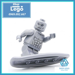 Xếp hình Anh hùng Marvel Hawkman Red Skull Lois Lane Silver Surfer Ghost Rider Lego Minifigures xh172 178 xinh x0105