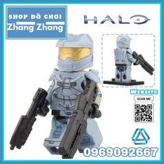 Xếp hình Halo Warrior siêu chiến binh Lego Minifigures MG0131 0138