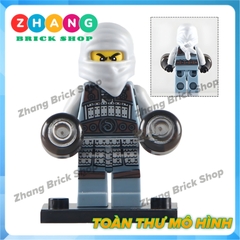 Xếp hình Ninjago Shadow - Ash - Slackjaw - Blunck - Rivett - Vermin - Raggmunk - Machia Lego Minifigures POGO PG8055