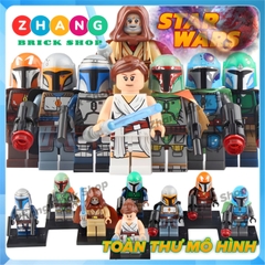 Xếp hình Star Wars Rey
 - Boba Fett
 - Ben Kenobi 
 - Jango Fett
 - Mandalorian Warrior Lego Minifigures G G0102