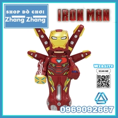 Xếp hình Avengers Endgame Người sắt Iron Man MK85 mới nhất 2020 Lego Minifigures Kopf KF6115 KF1339