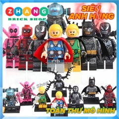 Xếp hình siêu anh hùng Marvel & DC Comics Lego Minifigures XP KT1004