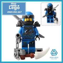 Xếp hình Ninjago Skylor - Jay - Jet Jack - Kai - Zane- Skullbreaker- Muzzle - Cole Lego Minifigures Lele A017 024