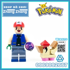 Xếp hình dành cho các bé tặng kèm bóng và pokemon theo mẫu Lego Minifigures SY620
