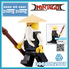 Xếp hình Ninjago đại chiến tộc rắn và bạch cốt tinh tộc Lego Minifigures LELE A098 105