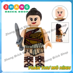 Xếp hình Wonder Woman - Joker - Haley Quinn - Thanos - Captain America Lego Minifigures WM6014