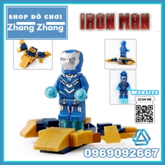 Xếp hình tuyển tập Iron Man đại chiến Thanos 8 in 1 Lego Minifigures Dlp9093